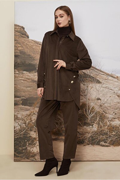 Alvina Velvet Suit with Pants 46239