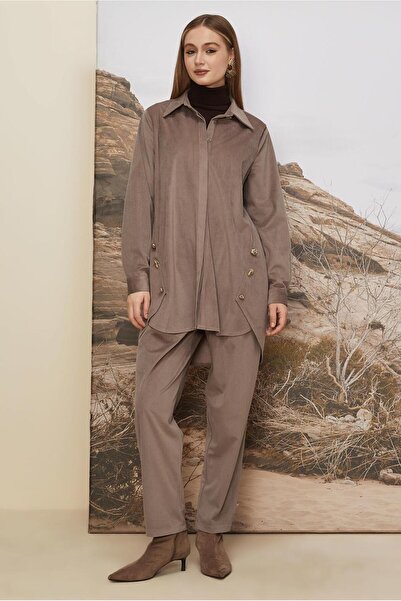 Alvina Velvet Suit with Pants 46239