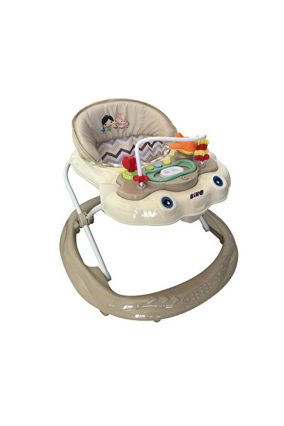 Kiko BABY WALKER WITH TOYS-Beige