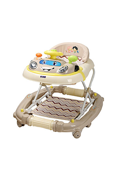 Kiko ROCKING BABY WALKER WITH TOYS-Beige