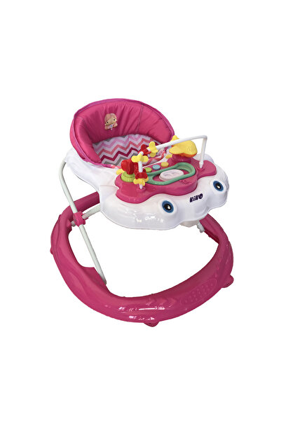 Kiko BABY WALKER WITH TOYS-Pink