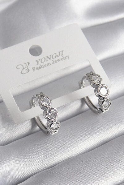 shopwave أقراط نسائية من النحاس بلون ذهبي مع تفاصيل على شكل قلب من حجر الزركو...