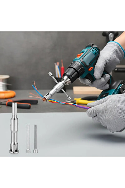 Kargolat Tel Kablo Soyma Sarma Sıyırma Birleştirme Aparatı El Matkabı Uyumlu