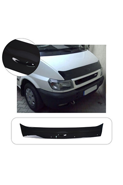 Ford Transit Uyumlu 2002-2006 Abs Piano Black Kaput Rüzgarlığı Geniş Model