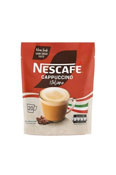 Nescafe كابتشينو مع حبيبات الشوكولاتة (20 كيسًا)
