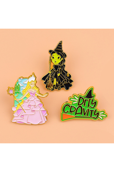 Choice دبوس مينا على شكل ساحرة شريرة، مناسب لأفلام الأميرات، بروشات، للنساء و...