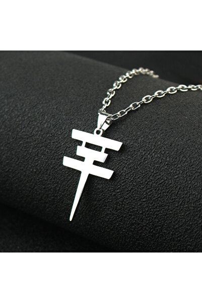 Miniso N884-silver The Band Tokio Hotel قلادة قلادة للرجال والنساء Kpop طوق C...