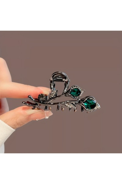 Choice كما هو موضح، مشبك شعر أنيق بتصميم كلاسيكي على شكل زهرة التوليب، مصنوع ...