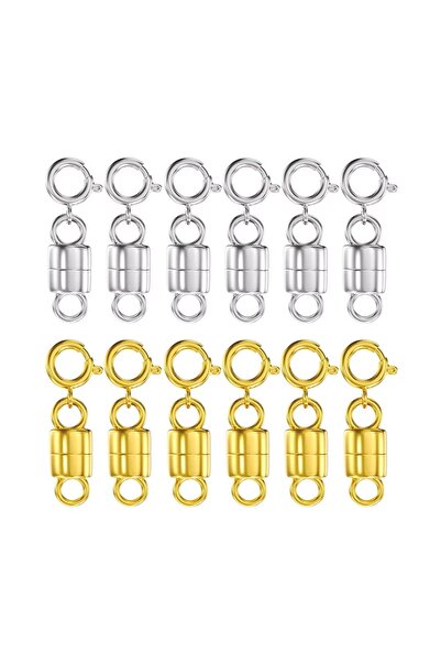 Choice 10Pcs 1 10Pcs/Set Magnetic Necklace Clasps and Closures Beads Chain Extender For Bracelet Safety Mag
