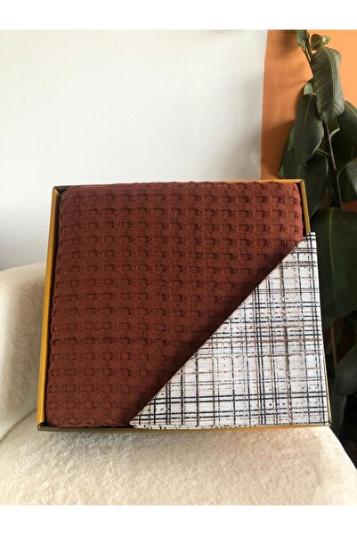 Bella Home Двоспальний бавовняний покрив класу люкс - 4 частини - в коробці