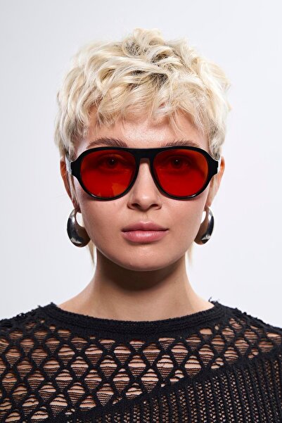 Bilge Karga Çardak Black Orange Circusian Balance Glasses