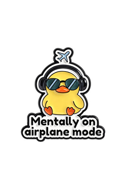 Choice UVXZ213 دبابيس مينا على شكل بطة كرتونية لطيفة، رمز الصحة النفسية والرع...