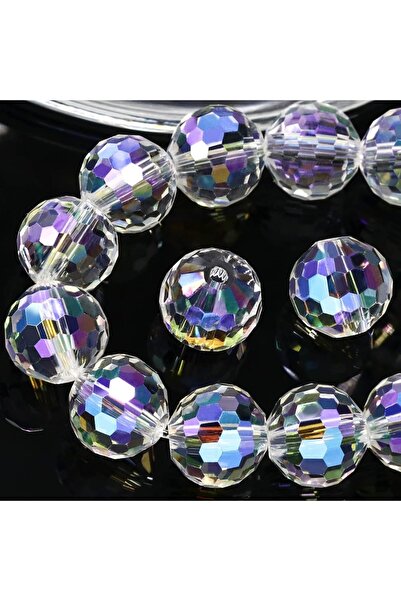 Choice29 Crystal Paradise 68pcs 8mm 96Faceted Ball Strobe Crystal Glass Loose...