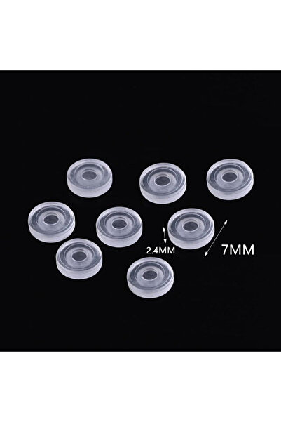 Choice النمط 1، 50 قطعة من وسادات تثبيت الأقراط، مصنوعة من السيليكون الشفاف، ...