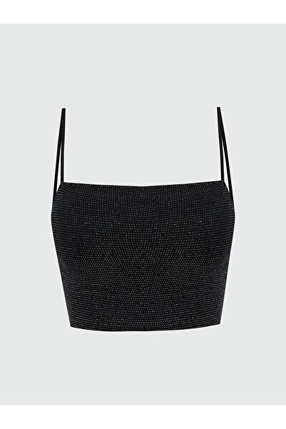 LC Waikiki Shiny Look Bustier Without Underwire and Padding