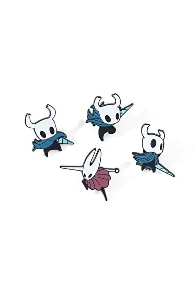 Choice 4PCS brooch LXJERY Cartoon Game Peripherals Hollow Knight Pin Badge On...