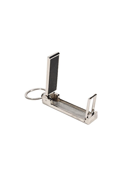 Choice Silvery Creative Keychain Bag Hangers Purse Hook For Table Foldable Instant Bag Purse Hook Handbag T