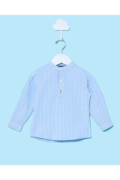 REDTAG قميص كورتا أزرق مخطط للأطفال الرضع