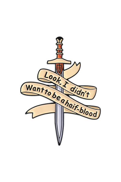 Choice دبوس مينا من فيلم بيرسي جاكسون الخيالي، النمط 1: لم أرغب أن أكون نصف د...