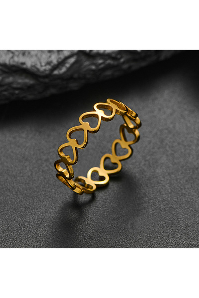 Choice resizable 327G Minimalist Jewelry Geometric Finger Ring Stainless Stee...