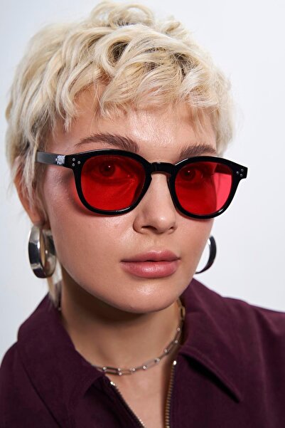 Bilge Karga Ashilla Black Red Circadian Rhythm Glasses