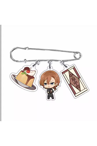 Choice مجموعة دبابيس بروش من سلسلة أنمي BSD Bungo Stray Dogs، تتضمن شخصية داز...