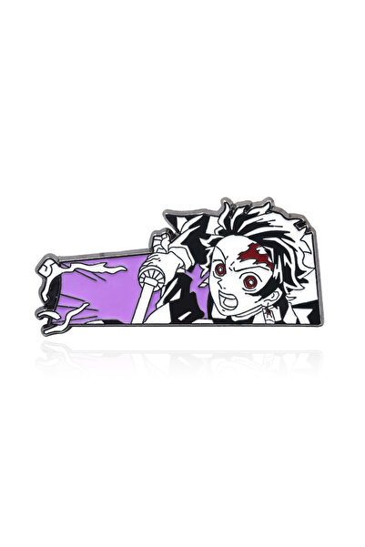 Choice Tanjirou Anime Demon Slayer Enamel Pins Brooch Tanjirou Nezuko Zenitsu...