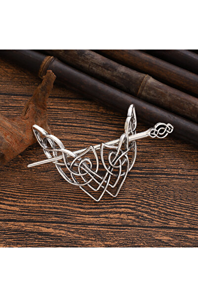 Choice Silvery Style 2 Retro Irish Celtic Knot Hairpin Hairpin Fashion Trend ...