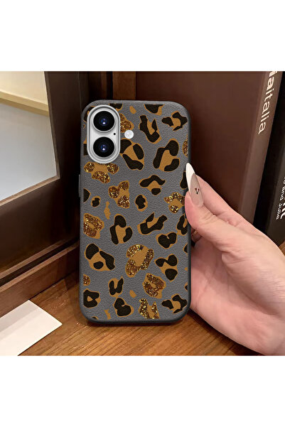 ucuc غطاء سيليكون رمادي متوافق مع آيفون 16، يحمي الكاميرا ويوفر امتصاص للصدما...