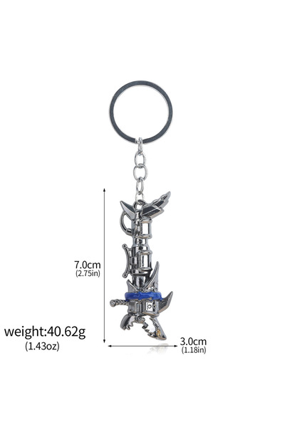 Choice K00157 Game League Of Legends Keychain Game Character Jinx Cannon Weap...