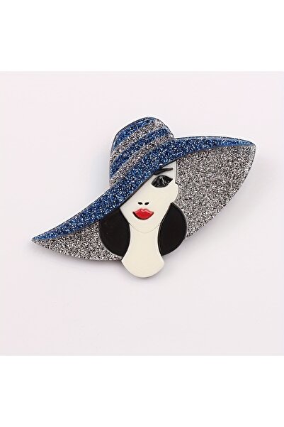 Choice R5-6-7889 بروش أنيق من الأكريليك، مصنوع من أسيتات، مناسب للسيدات اللوا...