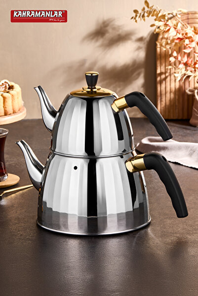 Kahramanlar Paris Family Size Teapot Set 3.5 Liters