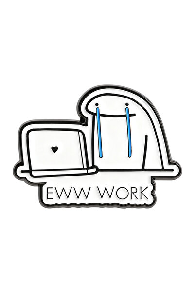 Choice دبابيس مينا QHXZ5393 Flork Memes Eww Work Crying Broochs Ciped Crids C...