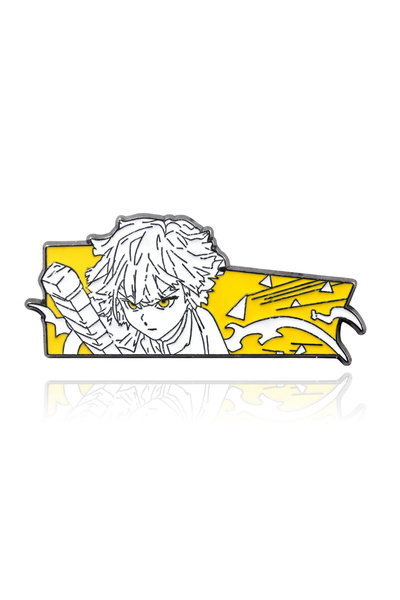 Choice Zenitsu Anime Demon Slayer Enamel Pins Brooch Tanjirou Nezuko Zenitsu ...