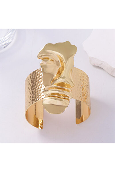 Choice gold bracelet Light luxury, unique and cool style, creative design, ir...