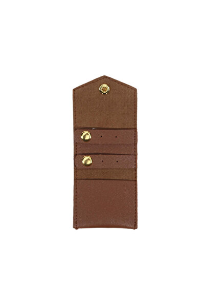 Choice حقيبة تنظيم مجوهرات محمولة للسفر بلون الكاكي، حقيبة لف المجوهرات، حقيب...