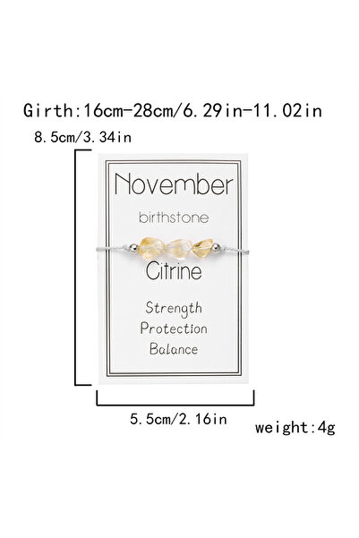 Choice BR23Y0509-11 Handmade Irregular Natural Stone Charm Bracelets For Wome...