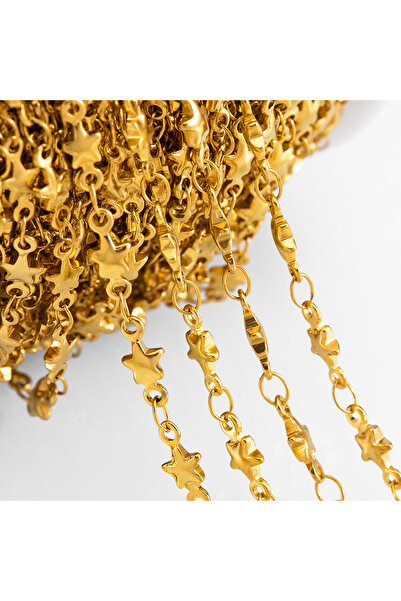 Choice سلسلة كابل مربعة من الفولاذ المقاوم للصدأ بطول متر واحد، على شكل قلب و...