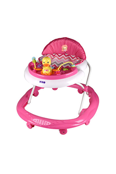 Kiko BABY WALKER WITH TOYS-Pink
