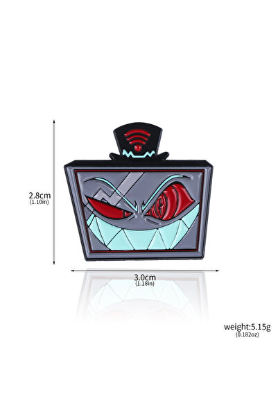 Choice X00527-04 بروش مينا مستوحى من فيلم أنمي هازبين هوتيل، تصميم مخصص، شارة...