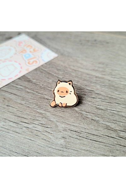 Choice دبوس مينا على شكل قطة صغيرة لطيفة، تصميم رقم 6، شارة معدنية على شكل قط...