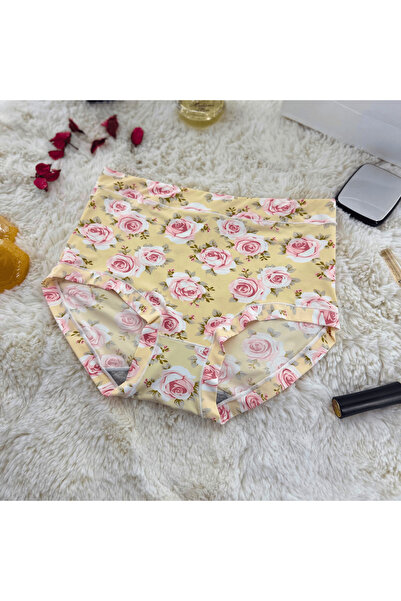 Elaram High-Waisted Floral Print Women's Panties – Soft Texture, Everyday Com...