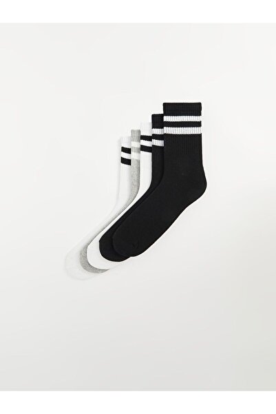 LC Waikiki Striped Men's Socks 5-Piece