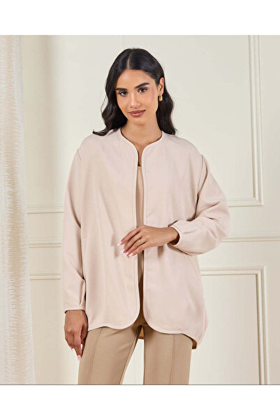 REDTAG Women Beige Unlined Blazer