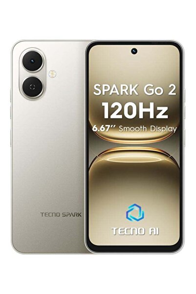 TECNO Spark Go 2 Dual SIM Titanium Grey 3GB RAM 64GB 4G - Middle East Version