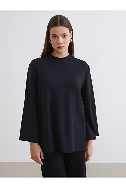 LC Waikiki Crew Neck Oversize Women's Sweatshirt Tunic