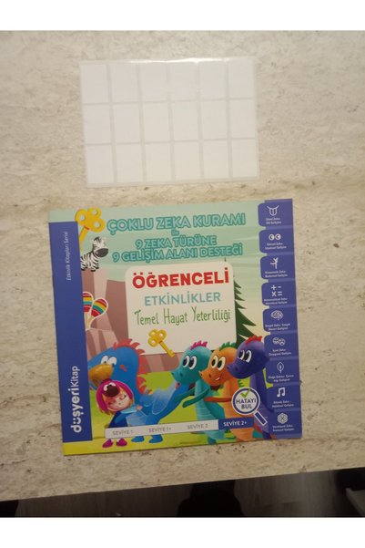 HANK TİCARET Book Gift Sticker for Children 18 Pieces 22X32Mm