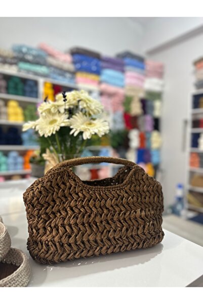 MODA El Tutma Rafya İp Çanta