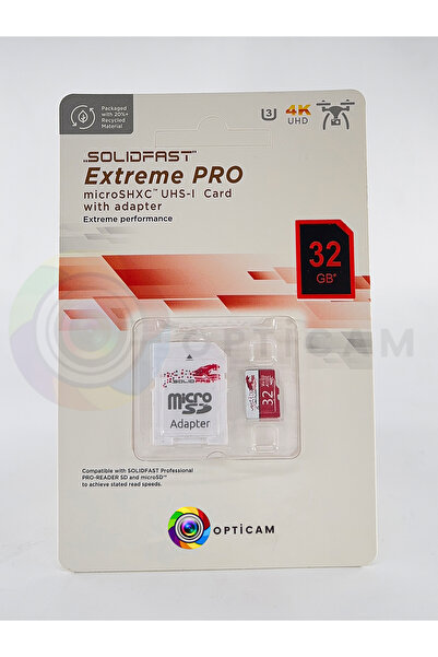 Opticam SOLID FAST 32-64-128 GB MICRO SD 4K UHD HAFIZA KARTI