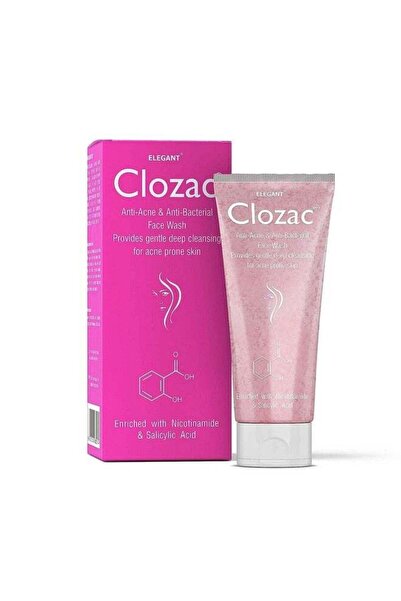 clozac Anti Acne Facewash 60Ml | Acne Purifying Cleanser | 2% Salicylic Acid | Tea Tree Oil, Aloever
